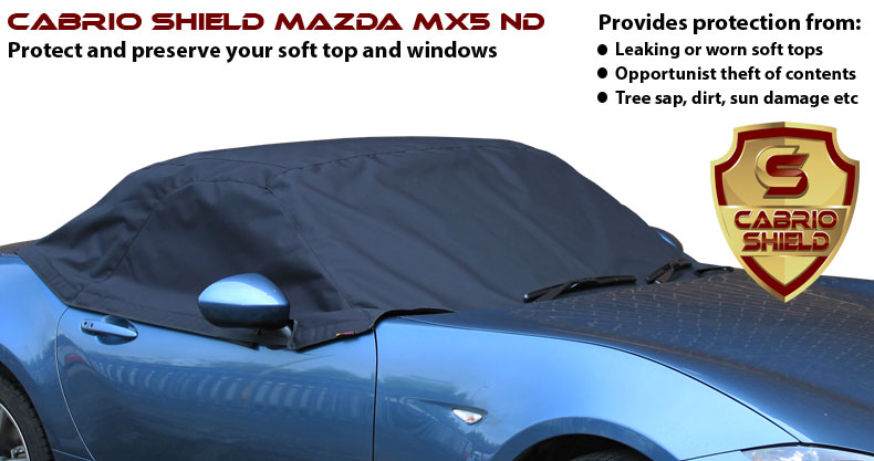 Mazda MX5 ND Cabrio Shield® Soft Top Protection