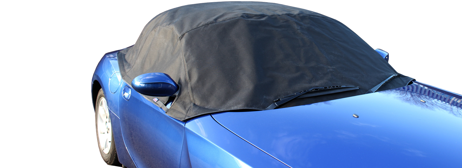 BMW Z4 with Cabrio Shield® soft top cover fitted