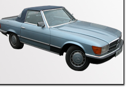 Mercedes SL R107 1972-1989 Cabrio Shield®